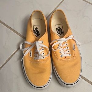 Orange vans
